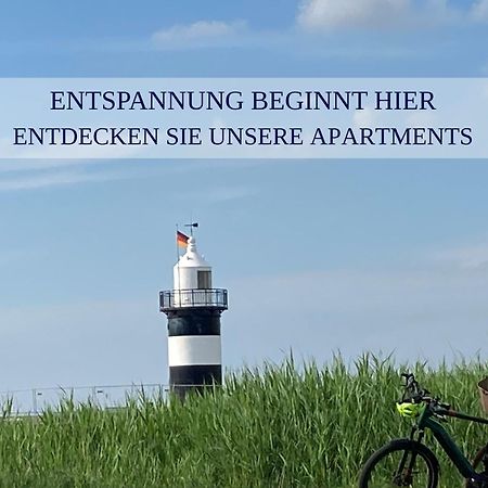 Haus Krabbe Apartments, Zentral Gelegen Im Idyllischen Nordseeort Zwischen Bremerhaven Und Cuxhaven, Hunde Kostenfrei Willkommen, Hauseigene Kostenfreie Parkplaetze Wremen Eksteriør bilde